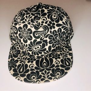 Obey Hat Baseball Cap, Snapback Adjustable, Black and White